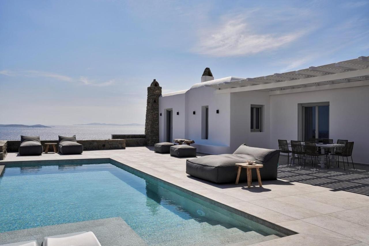 Annez Villa With Private Pool Panoramic Sea View Mykonos Town Экстерьер фото